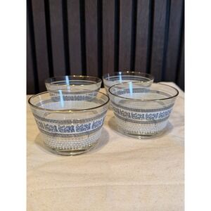 Jeanette Wedgewood Blue Grecian Patrician Dessert/Ice Cream/Nut Bowls - Set of 4